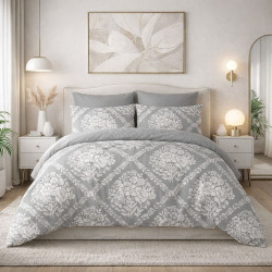 Единично спално бельо с чаршаф с ластик Фокс