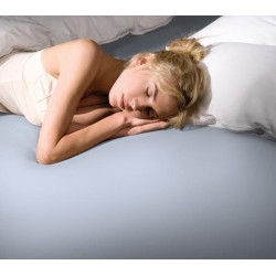 Син чаршаф с ластик Bella Donna - 140х200 см.