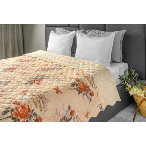 Стилно двулицево покривало Romance