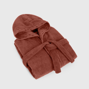 Халат от рециклиран памук Тея L/XL - керемида Халат от рециклиран памук Тея L/XL - керемида