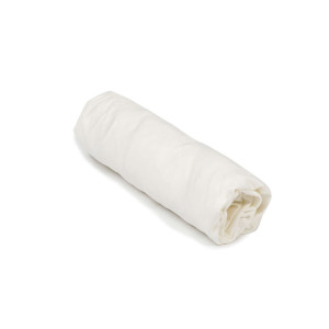 Памучен чаршаф с ластик за матрак - Бял Памучен чаршаф с ластик за матрак - Бял