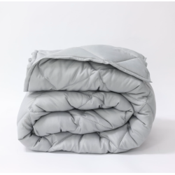 Сива олекотена завивка Elinor - Лято