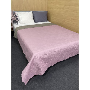 Покривало с две лица в Лилаво и Сиво