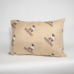 Вълнена възглавница с овчици 