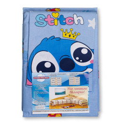 Модерно детско спално бельо Стич - Ранфорс