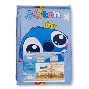 Модерно детско спално бельо Стич - Ранфорс Модерно детско спално бельо Стич - Ранфорс