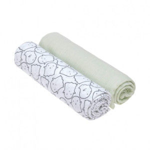 Сет памучни бебешки пелени 2 броя Spirit 2