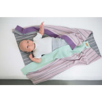 Памучно бебешко одеяло Лиси
