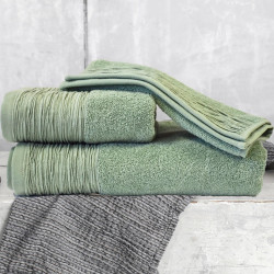 Кърпа от египетски памук Aida 30х50 см. - Зелено