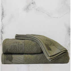 Кърпа от египетски памук Iris 50х80 см. - Зелено