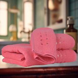 Хавлиена кърпа Kloe 70х140 см. - Корал