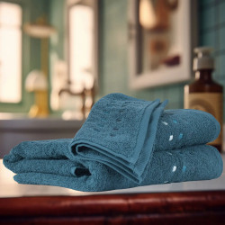 Хавлиена кърпа Kloe 30х50 см. - Петрол