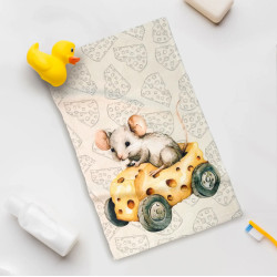 Детска кърпа Mouse with car