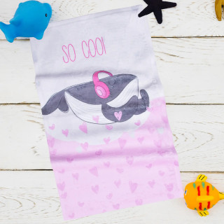 Детска кърпа Whale