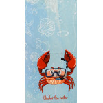 Плажна кърпа за деца Crab