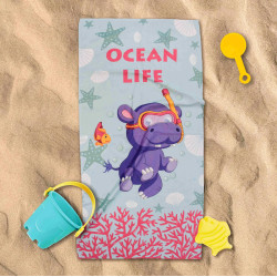 Плажна кърпа за деца Hipo