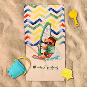 Плажна кърпа за деца Surfing Плажна кърпа за деца Surfing