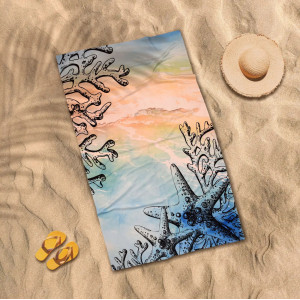 Плажна кърпа Corals Плажна кърпа Corals