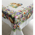 Великденска покривка Easter garden - 150х200 см.