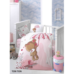 Бебешки спален комплект Ton Ton - Ранфорс