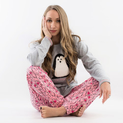Дамска пижама от две части Пингвин
