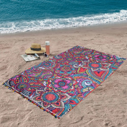 Плажна кърпа Мандала 100х170 см.