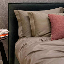 Спално бельо от 5 части Grey Cliff - Памучен сатен