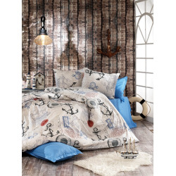 Спален комплект Анкор - Сатениран ранфорс