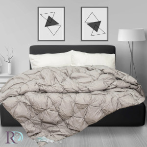 Луксозна олекотена завивка с гъши пух Grey - 150х200 см.