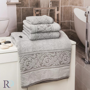 Хавлиена кърпа Михаела 30х50 см. - сиво