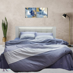 Двойно спално бельо Bogdan - Памучен сатен