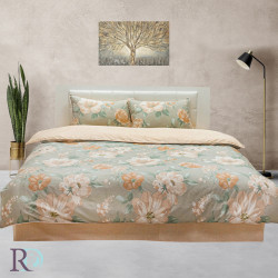 Двойно спално бельо Dayana - Памучен сатен 