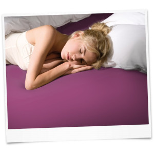 Луксозен чаршаф с ластик Bella Donna 120х200 см. Fuchsia