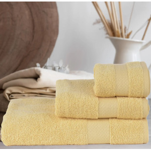 Хавлиена кърпа Nude 50х90 см. - Жълто Хавлиена кърпа Nude 50х90 см. - Жълто