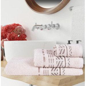 Луксозна хавлиена кърпа Sheid 70х140 см. - Екрю