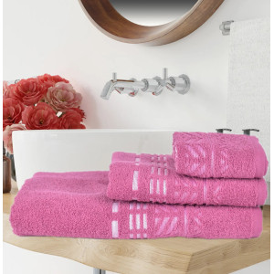 Хавлиена кърпа Sheid 30х50 см. - Малина