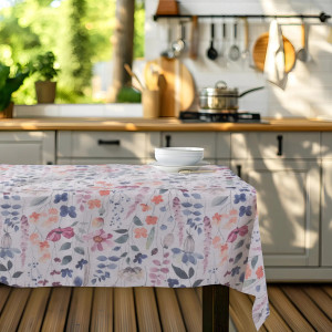 Свежа покривка за маса Poetry Акварел - 150х200 см.