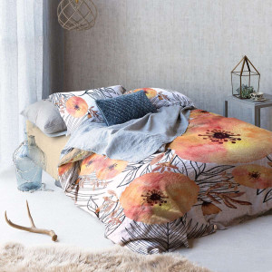 Единичен спален комплект Вилм -Ранфорс