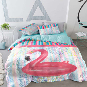 Спален комплект от 5 части Фламинго - Ранфорс