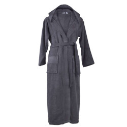 Халат за баня в цвят графит - Елегант