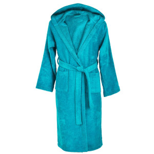 Халат за баня в цвят тюркоаз - Меми Халат за баня в цвят тюркоаз - Меми