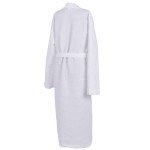 Вафлен халат за баня в бял цвят - 100% Памук