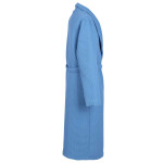Вафлен халат за баня в светло синьо - 100% Памук