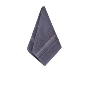 Сива хавлиена кърпа 30/50 Елегантност Сива хавлиена кърпа 30/50 Елегантност