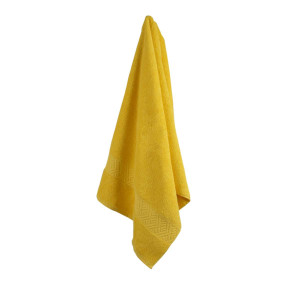 Памучна хавлиена кърпа 50/80 Тера Жълта Памучна хавлиена кърпа 50/80 Тера Жълта