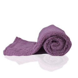 Топло полиестерно одеяло в лилаво - Лея