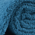 Топло полиестерно одеяло в синьо - Лея