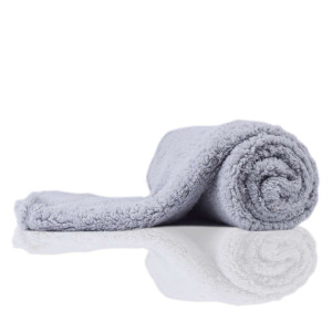 Топло полиестерно одеяло в сиво - Лея