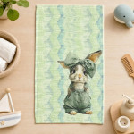 Детска хавлиена кърпа Bunny с DF печат