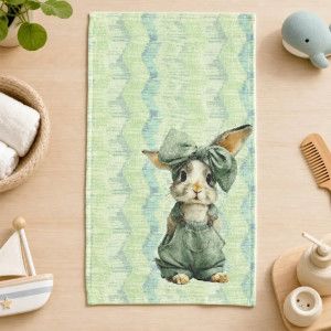 Детска хавлиена кърпа Bunny с DF печат